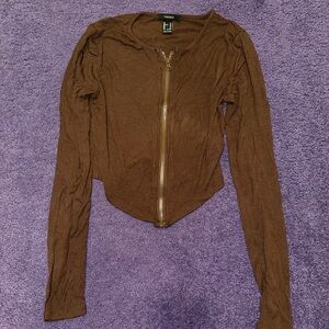 Forever 21 size M brown long sleeve